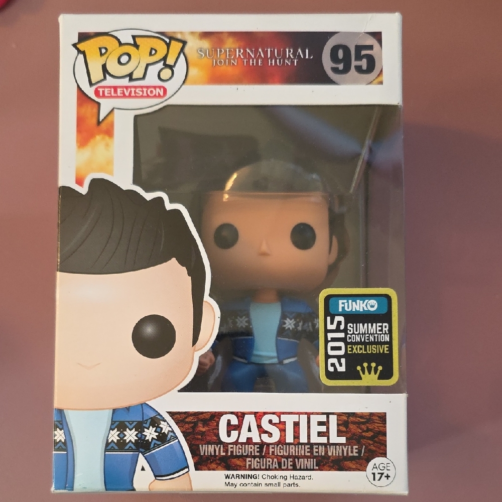 Funko Pop! Castiel in Blue and Black Sweater 95